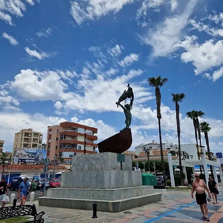 Apartamento Lidia Planta 1, La Carihuela 1ª Linea Playa, Vistas Mar, 1 Dormitorio, 52 M2, 1-3 Huesped, Amplio Balcon, Wifi Torremolinos Exterior photo